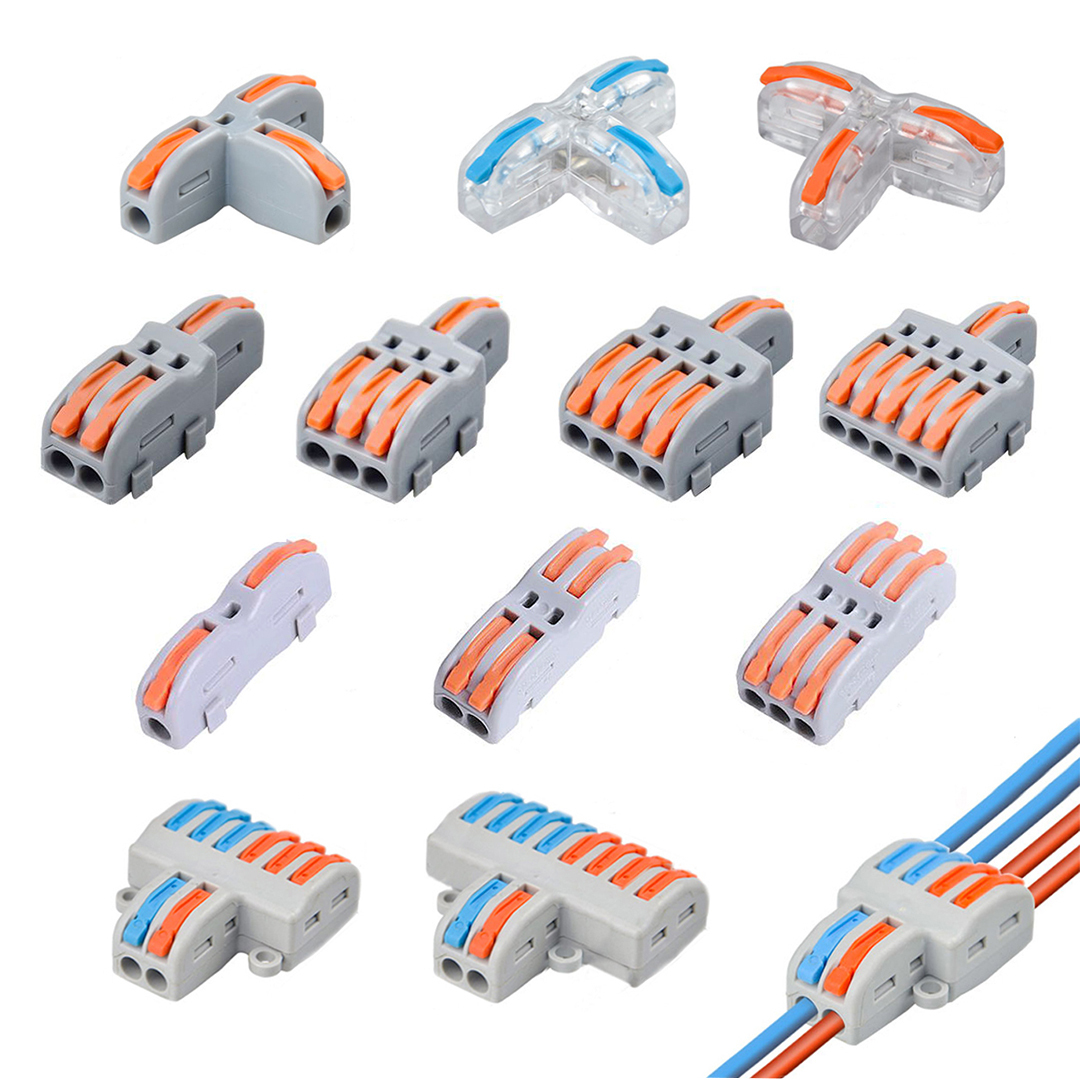 Push Fit Connector - Universal Compact Wiring Cable Connector 1