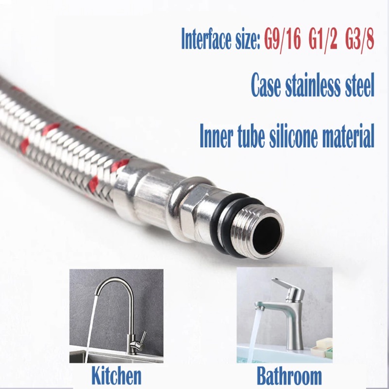 2PCS 60cm Flexible Plumbing Pi – Flexible Hose Braided recenzja i cena