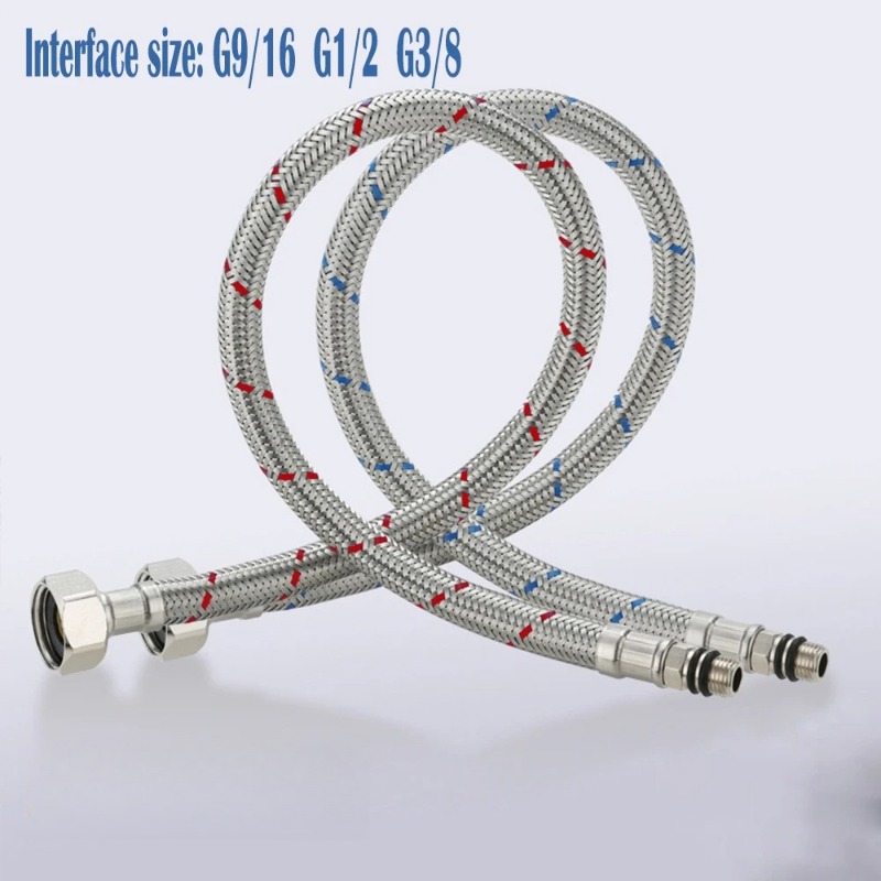 2PCS 60cm Flexible Plumbing Pi – Flexible Hose Braided recenzja i cena
