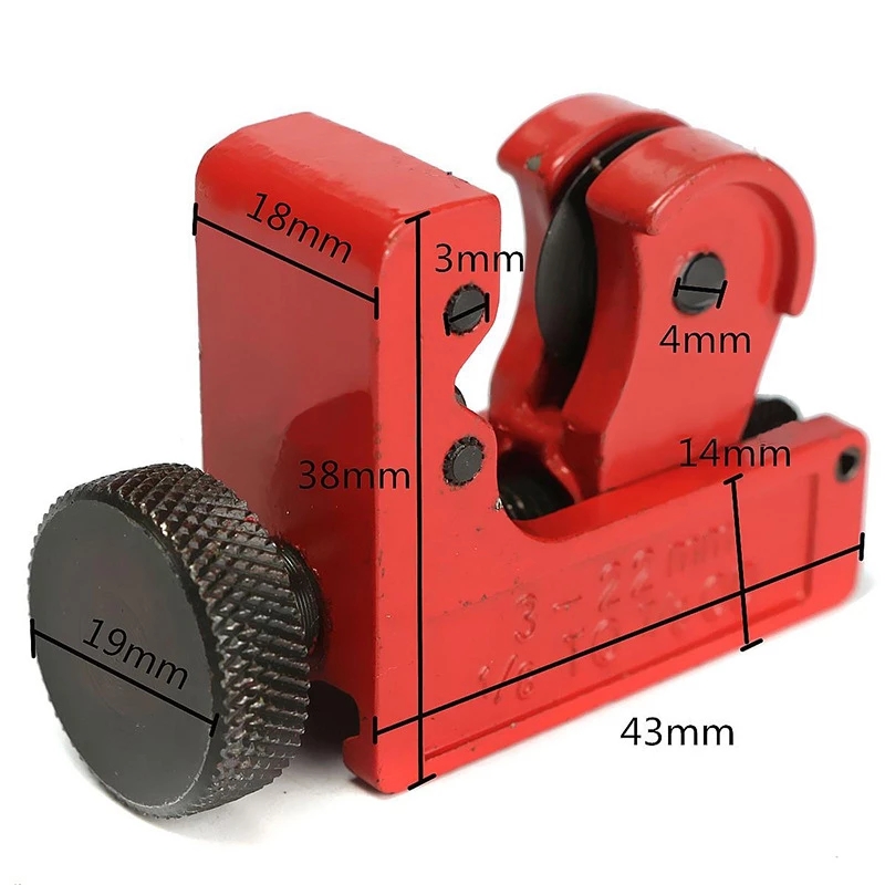 1PC 3-22/3-16mm Mini Alloy Ste – Pipe Cutter Ratchet recenzja i cena