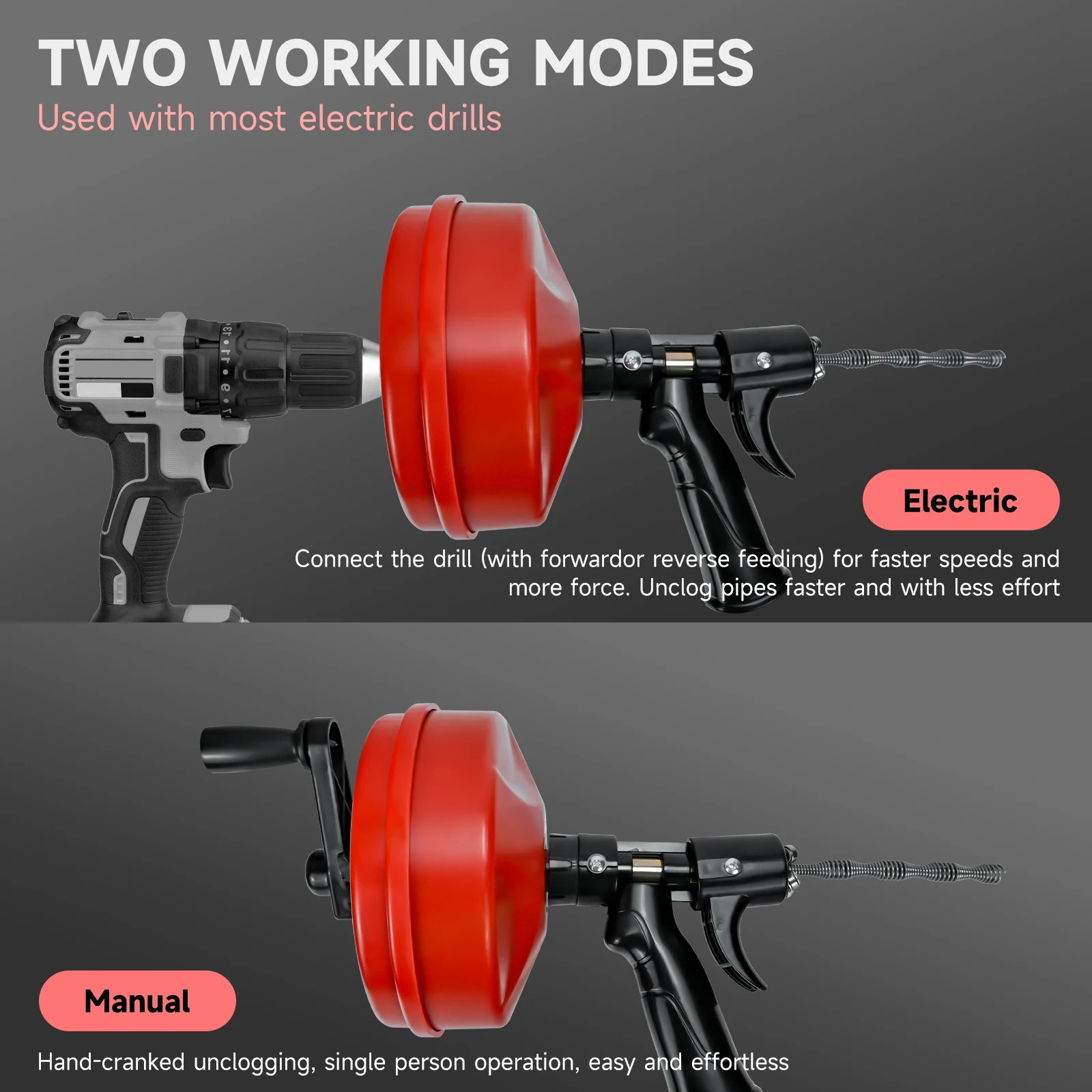 Professional Drain Snake Auger – Drain Snake Flexible recenzja i cena
