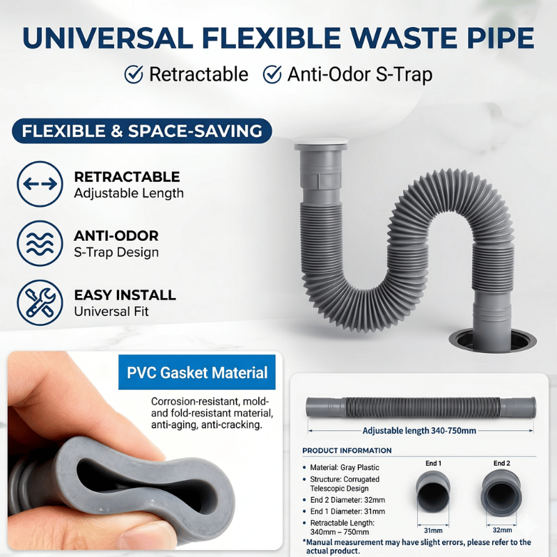 Universal Flexible Expandable  – Flexible Hose Braided recenzja i cena