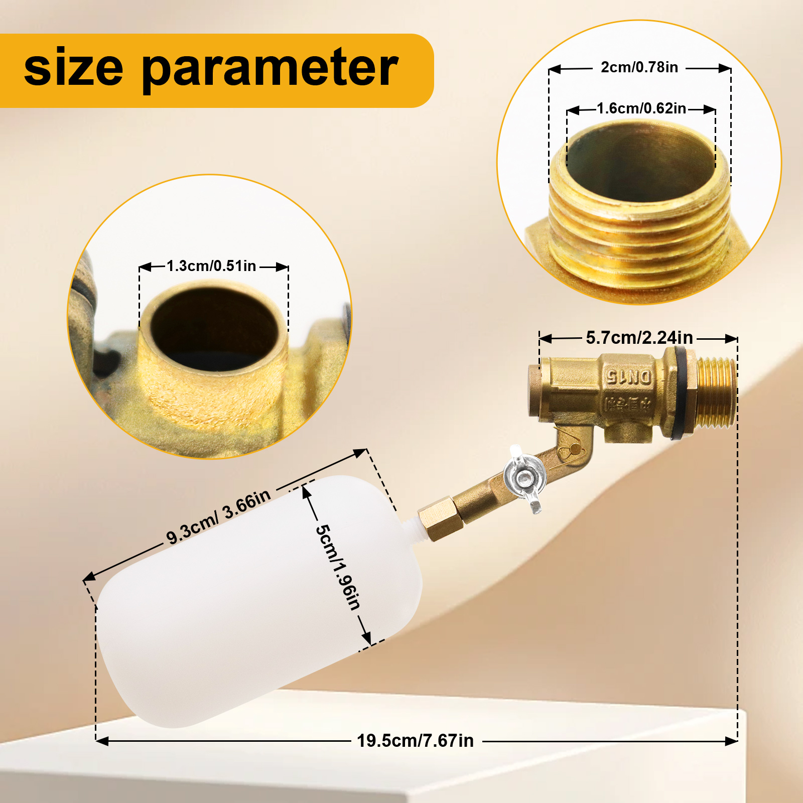 1/2 Inch Copper Calve Float Ba – Float Ball Valve recenzja i cena
