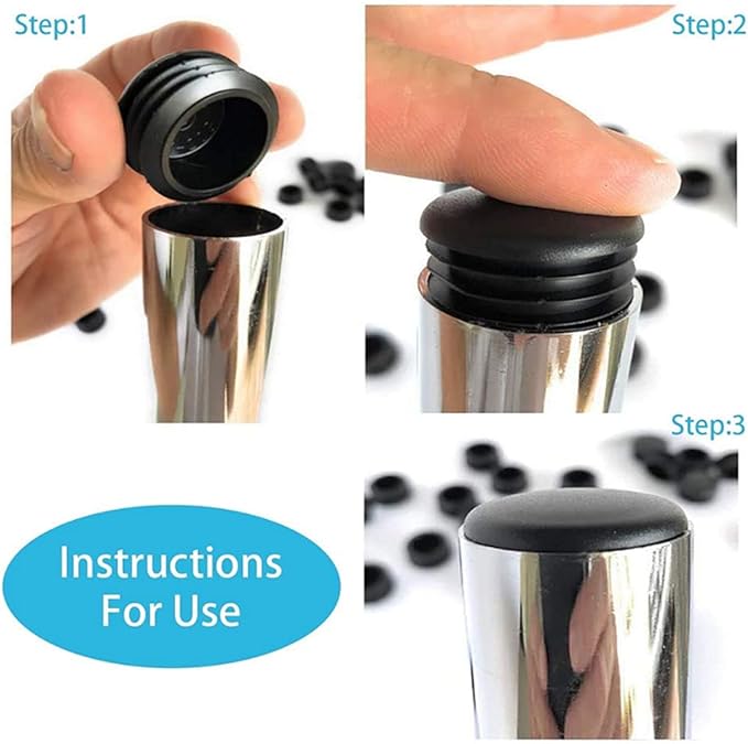 8 PCS Black Round Plastic Blan – Plastic Pipe Clip recenzja i cena