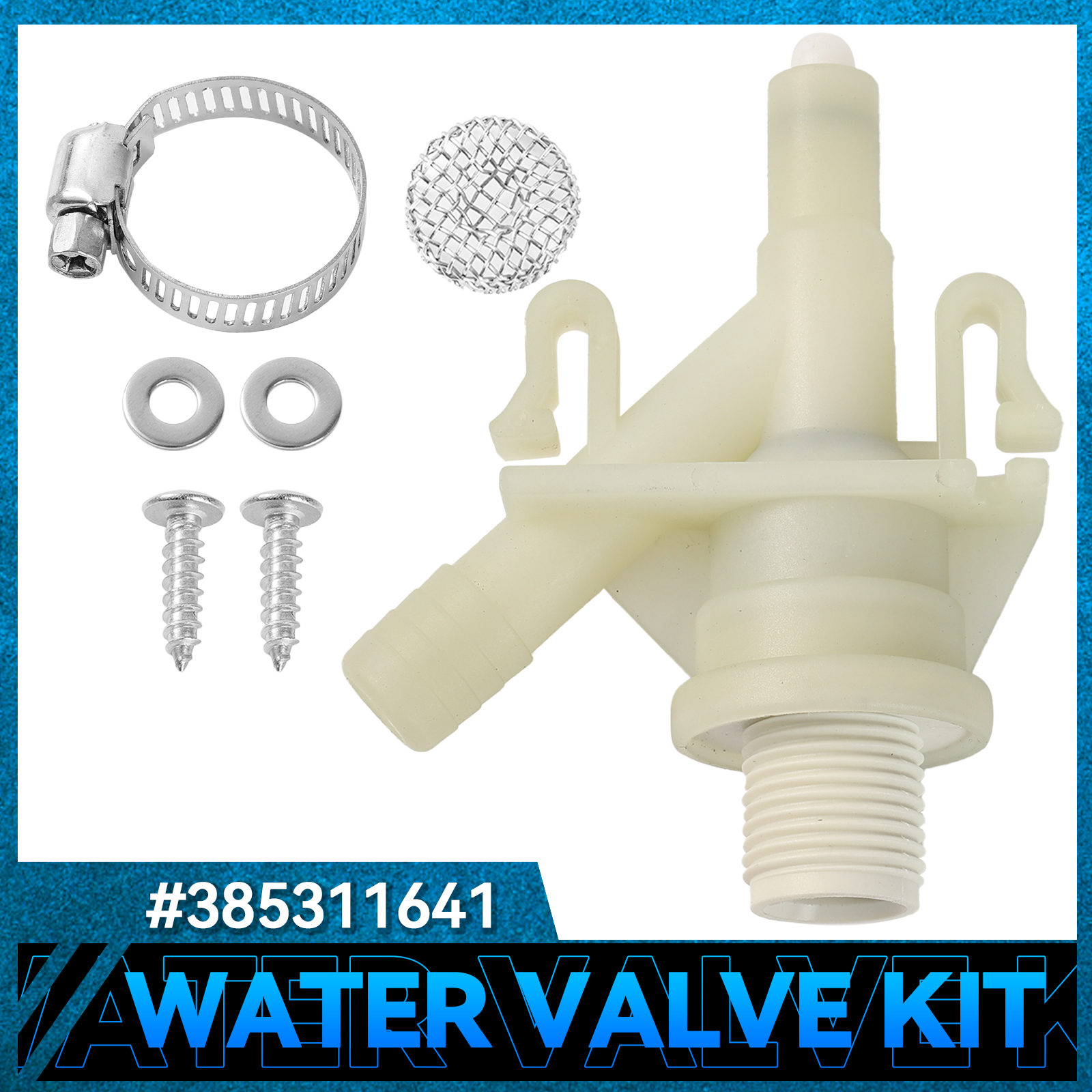 Plastic RV Camper Water Valve  – Toilet Fill Valve recenzja i cena