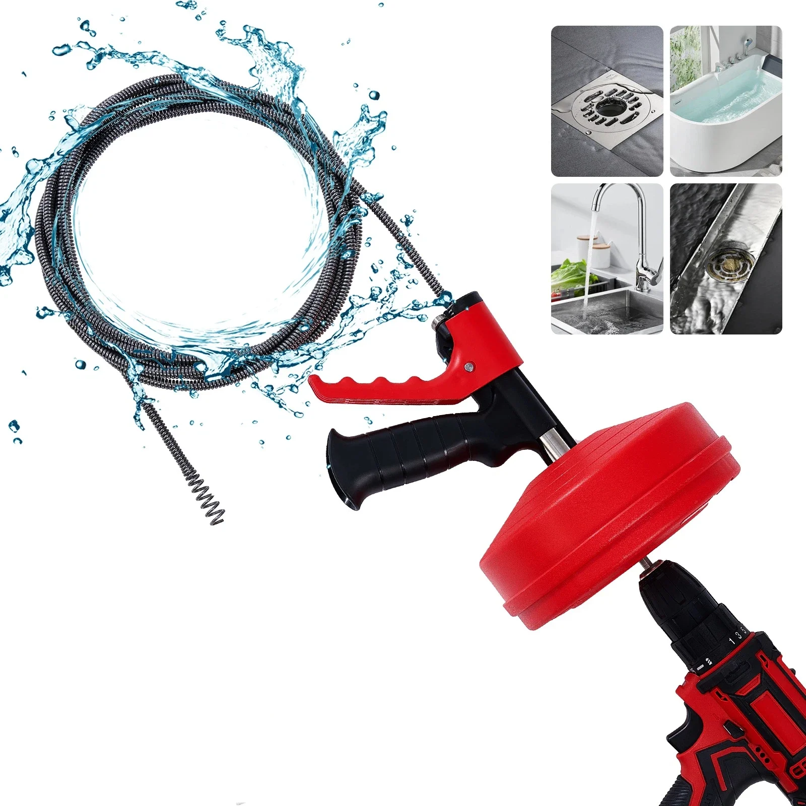 Drain Auger Clog Remover Flexi – Drain Snake Flexible recenzja i cena
