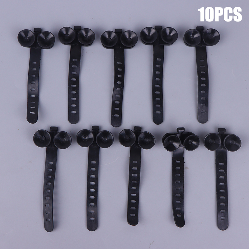 10Pcs/set Fish Tank Tie Suctio – Plastic Pipe Clip recenzja i cena