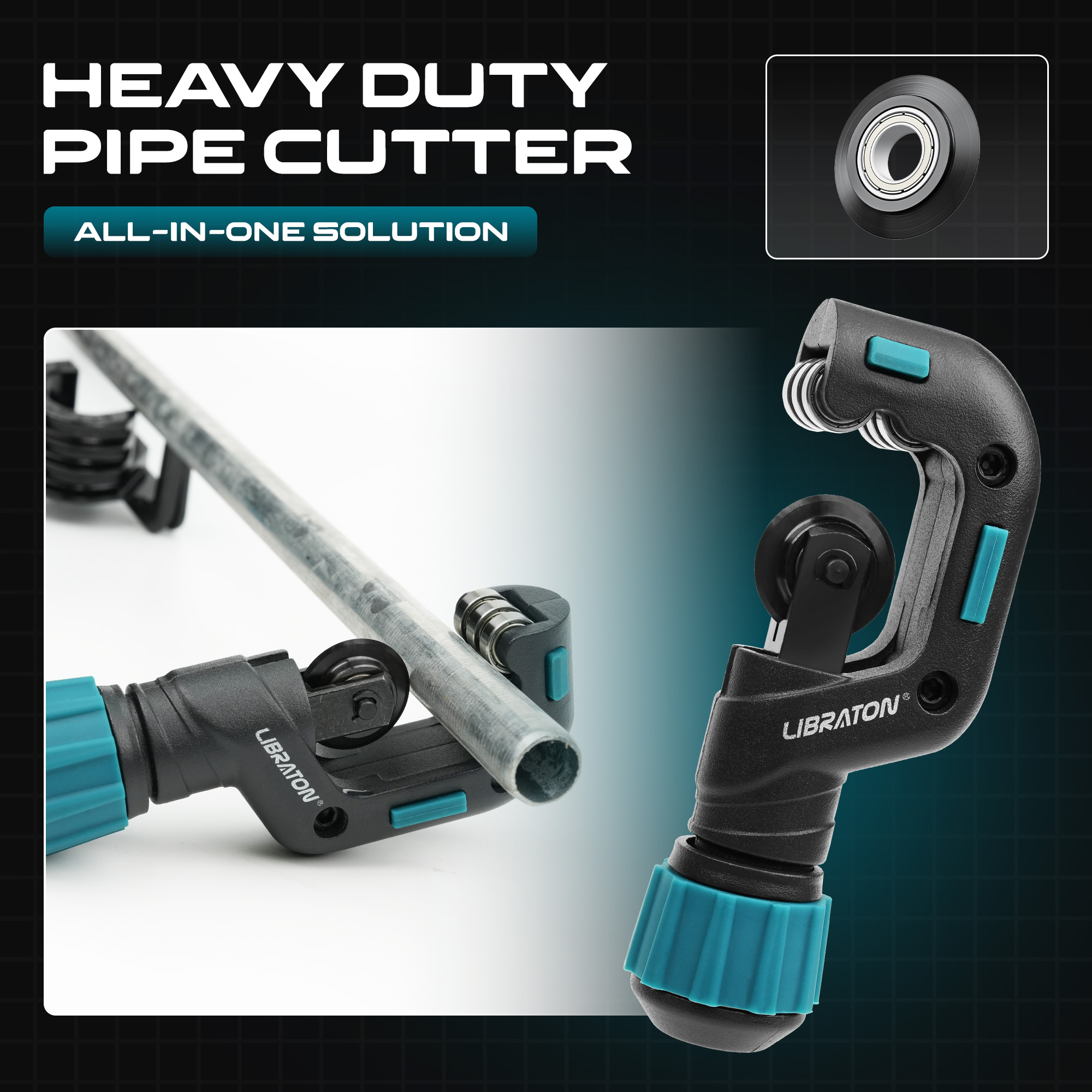 LIBRATON Pipe Cutter With Blad – Pipe Cutter Ratchet recenzja i cena