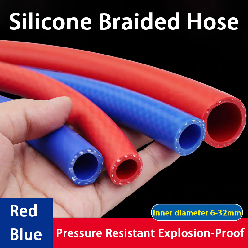 1 Meter Thickening Silicone Tu – Flexible Hose Braided recenzja i cena