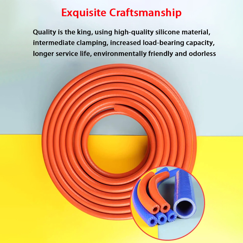 1 Meter Thickening Silicone Tu – Flexible Hose Braided recenzja i cena
