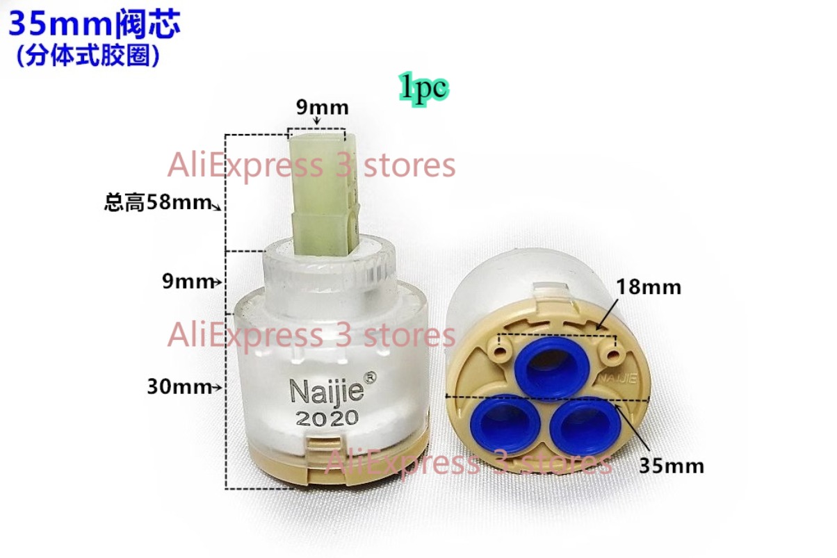 1pcs 28mm/35mm/40mm Water Mixe – Basin Mixer Cartridge recenzja i cena