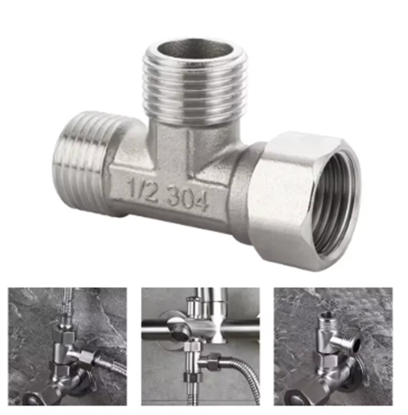 Stainless Steel T Adapter G1/  – Shower Valve Cartridge recenzja i cena