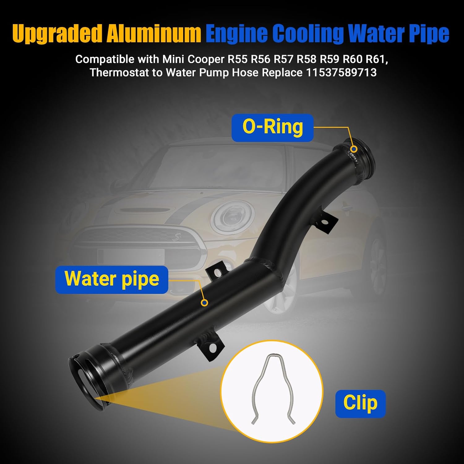 Car Engine Coolant Water Pump  – Plastic Pipe Clip recenzja i cena