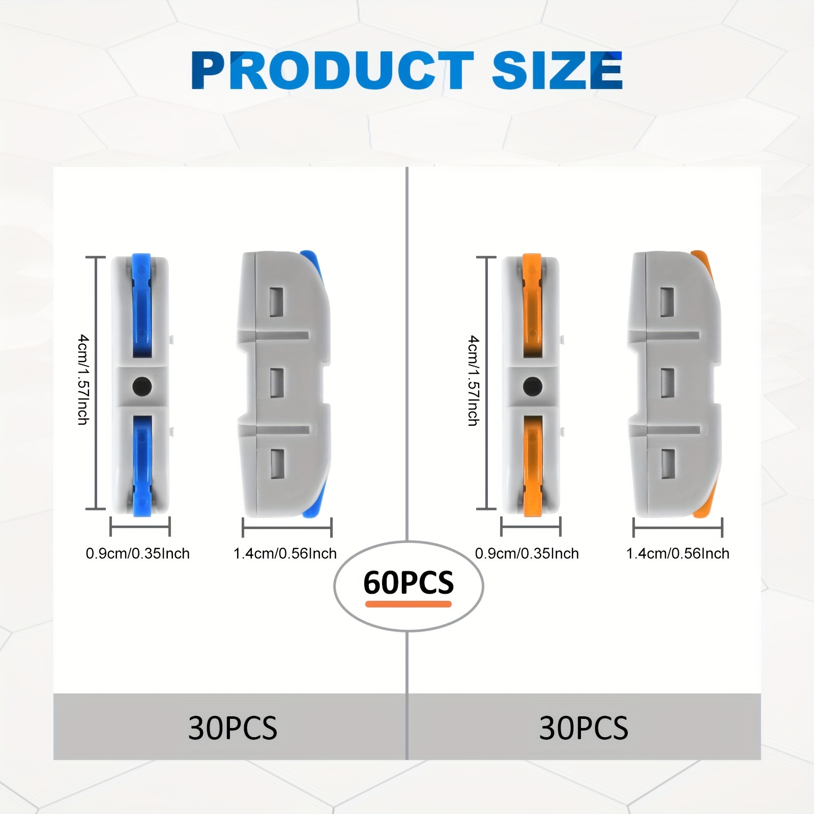 Lever Wire Connectors, 10pcs/6 – Push Fit Connector recenzja i cena