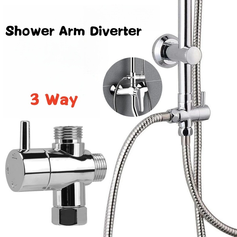 Brass Metal 3 Way Shower Head  – Shower Valve Cartridge recenzja i cena