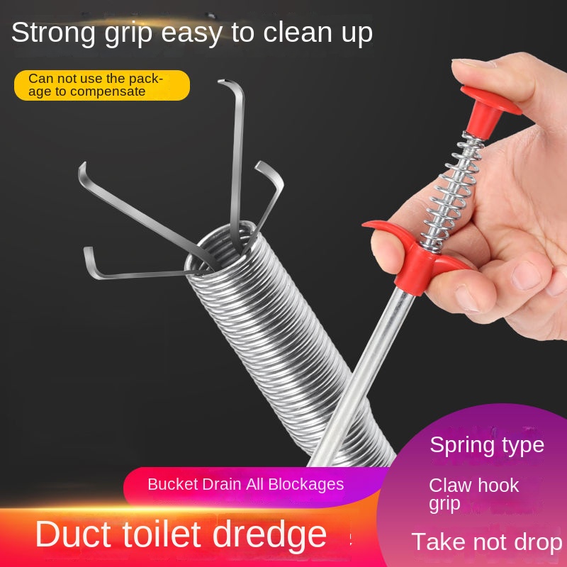 60cm Spring Pipe Dredging Tool – Drain Snake Flexible recenzja i cena