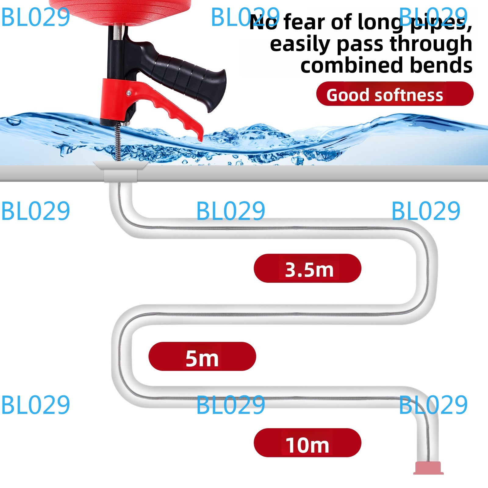 Professional Drain Snake Auger – Drain Snake Flexible recenzja i cena