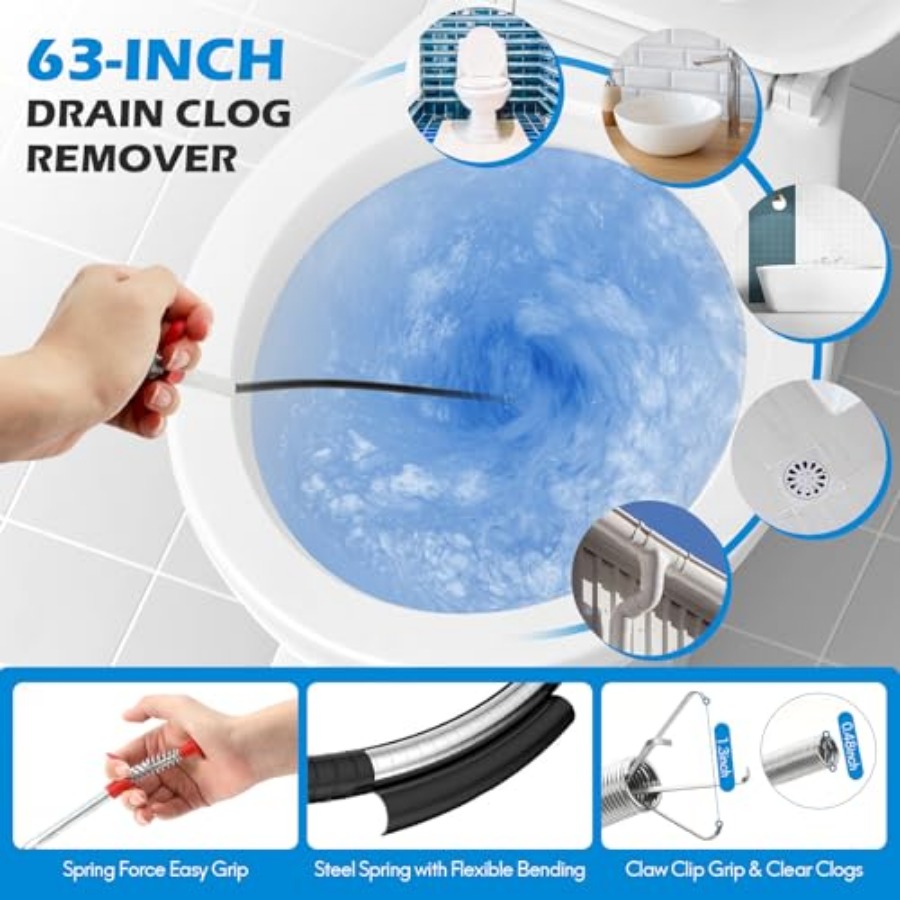 10 PCS Drain Snake Hair Drain  – Drain Snake Flexible recenzja i cena