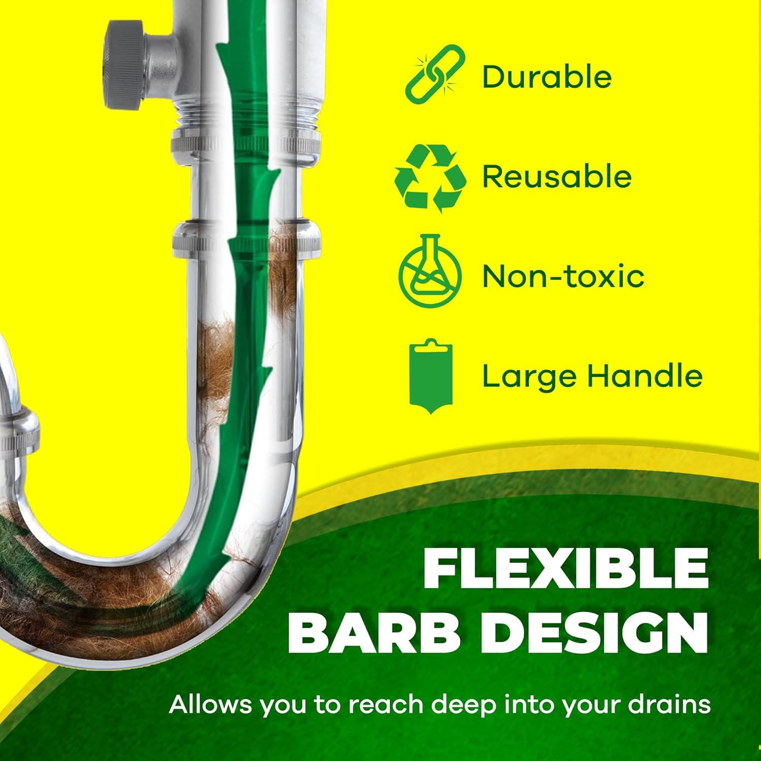 Drain Snake Hair Clog Remover  – Drain Snake Flexible recenzja i cena