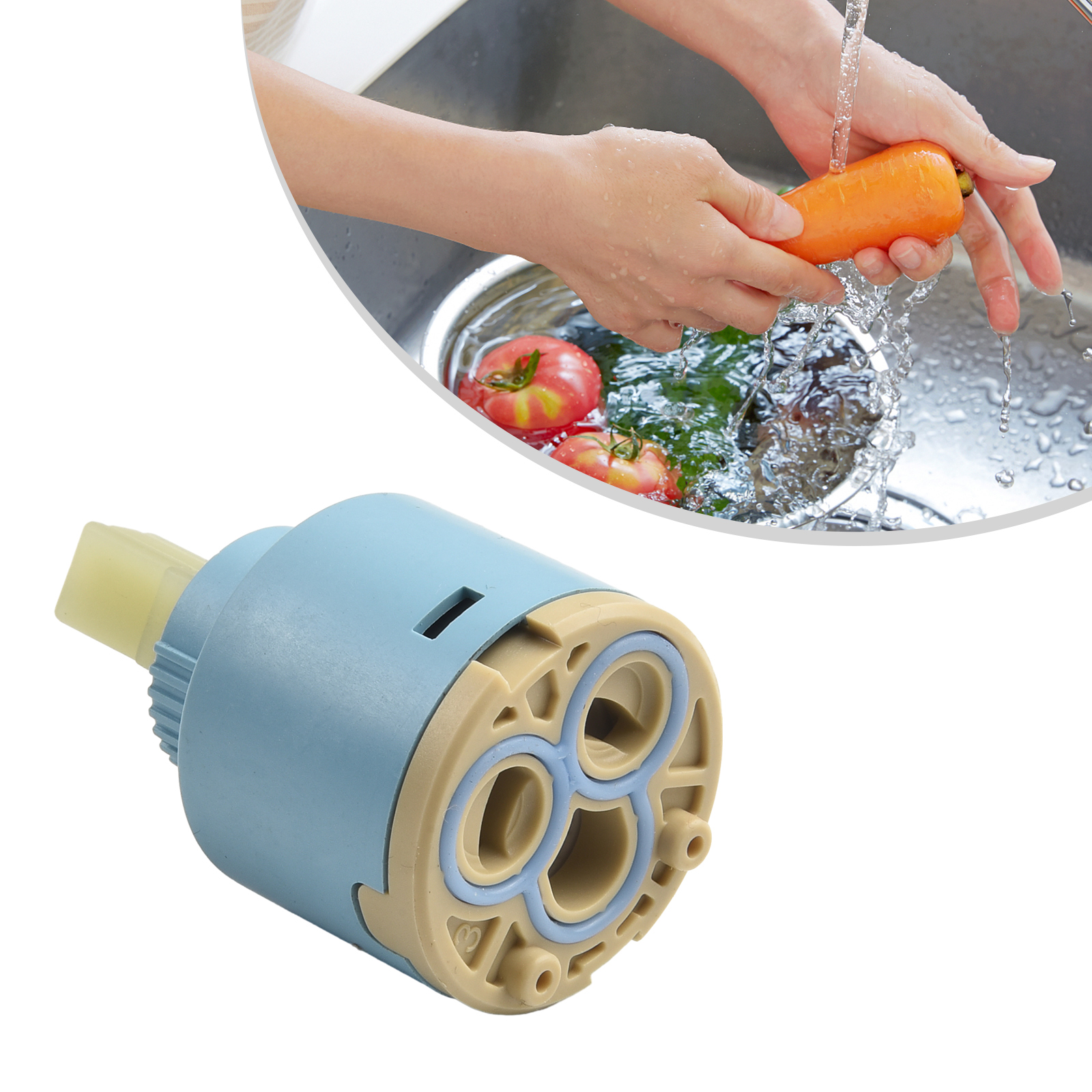 1pc Ceramic Cartridge 35mm/40m – Basin Mixer Cartridge recenzja i cena