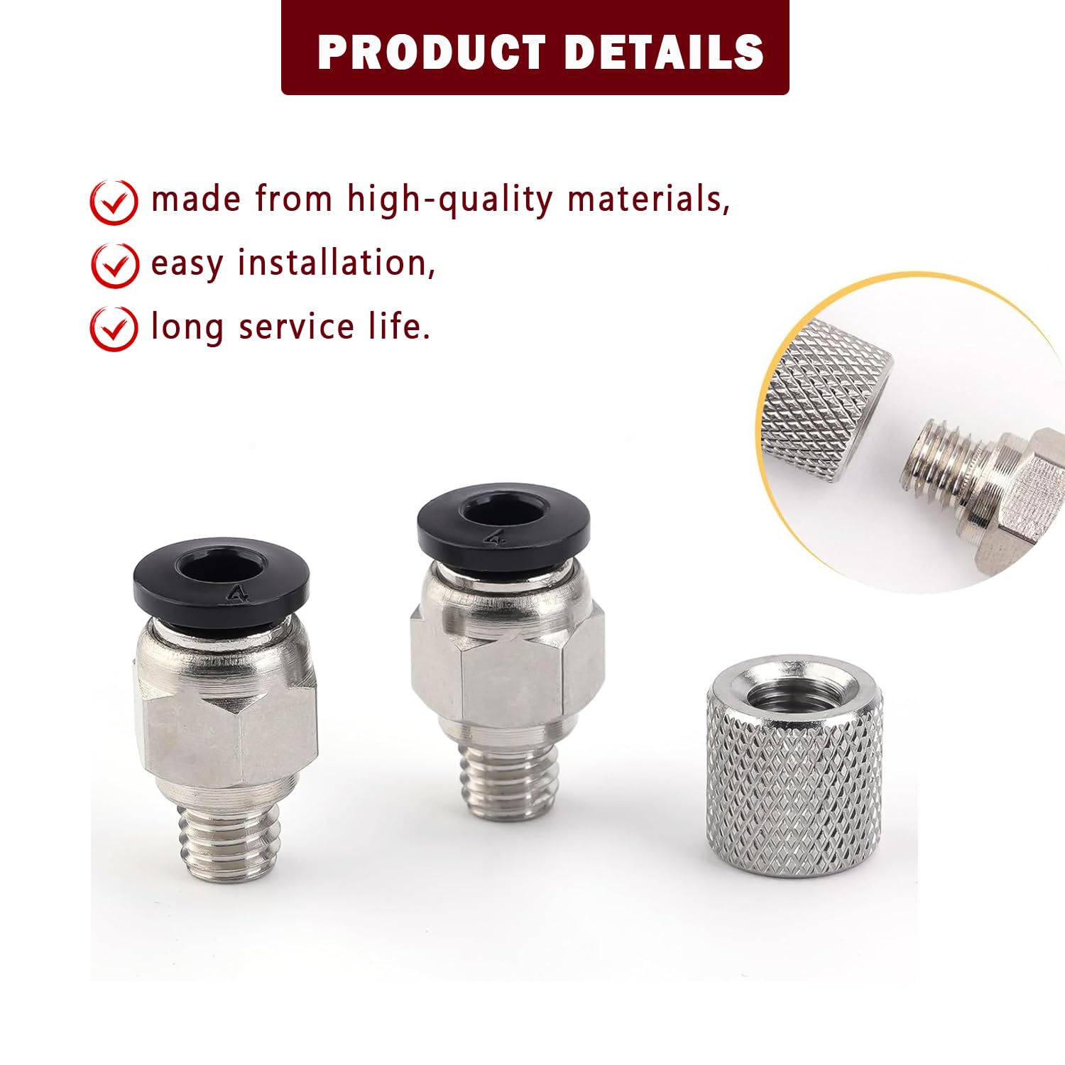 Upgrade PTFE Tube Connector St – Ptfe Tape Thread recenzja i cena