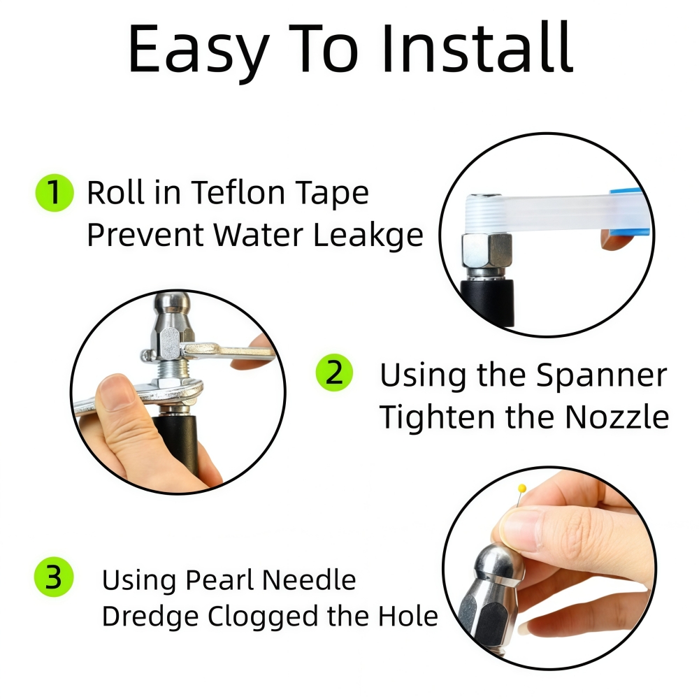 5~50m Pressure Washer Sewer Je – Drain Pipe Clip recenzja i cena