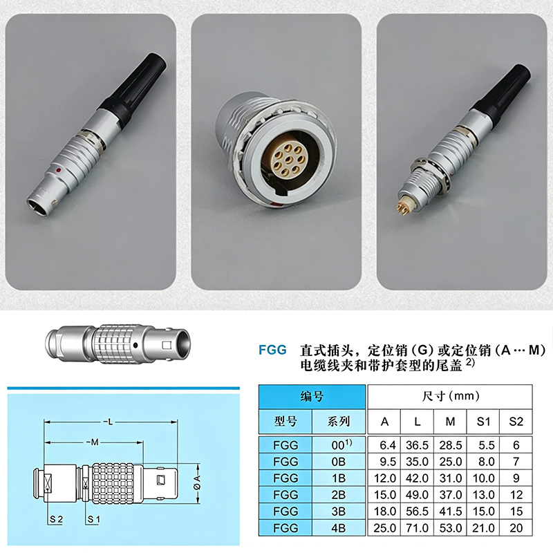 FGG LEMO Compatible Push-pull  – Push Fit Connector recenzja i cena