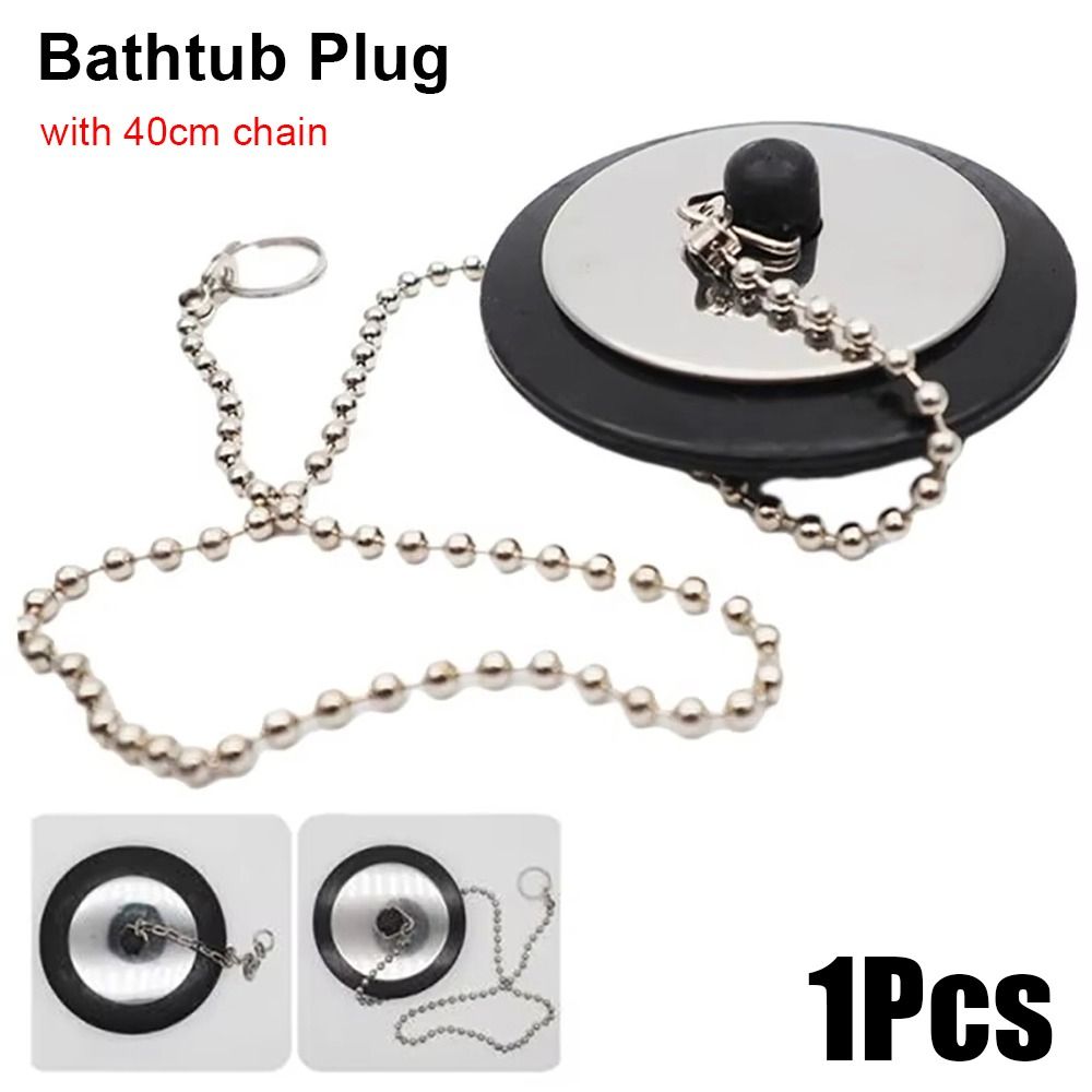 1Pcs Durable Rubber Tub Stoppe – Drain Pipe Clip recenzja i cena