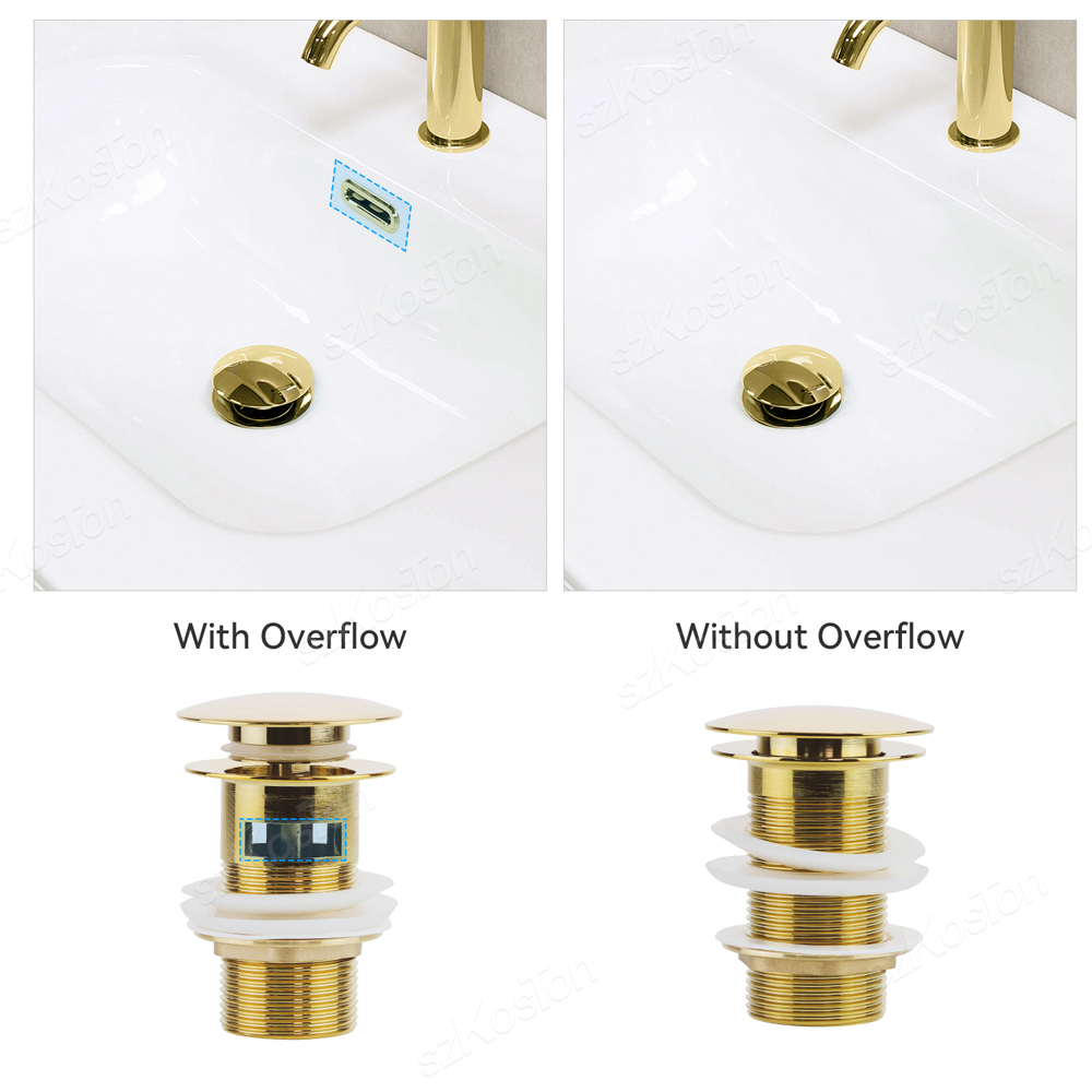 Bathroom Sink Stopper Washbasi – Overflow Pipe Clip recenzja i cena