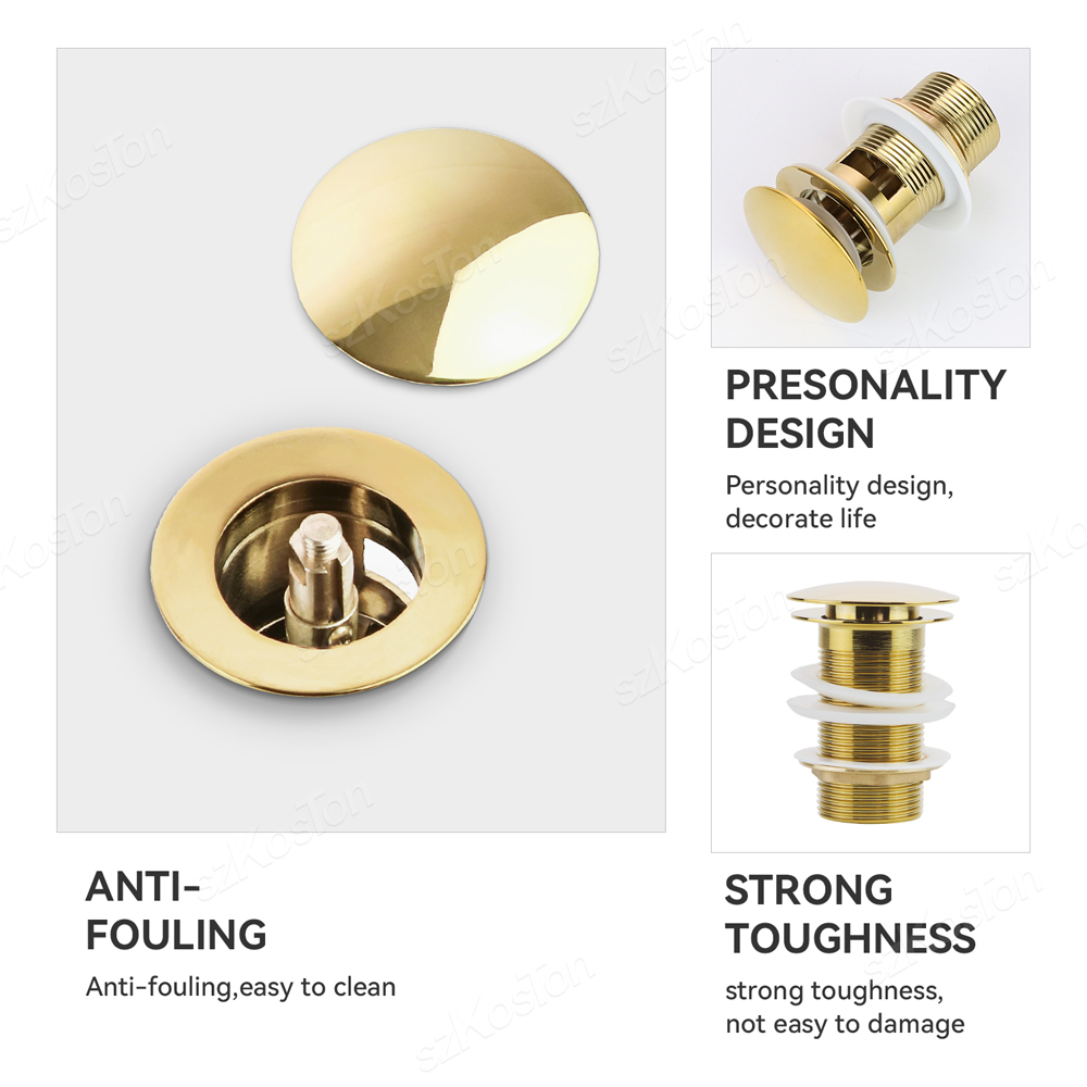 Bathroom Sink Stopper Washbasi – Overflow Pipe Clip recenzja i cena