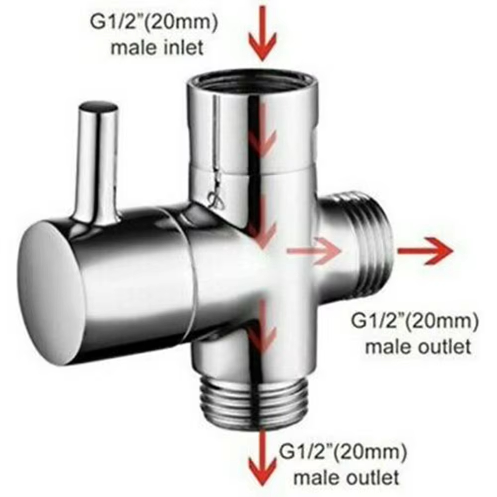 G1/2in 3 Way Diverter Valve T- – Shower Valve Cartridge recenzja i cena