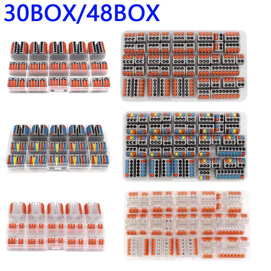 30/48 Pcs Fast Wiring Connecto – Push Fit Connector recenzja i cena
